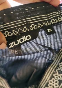 Zudio Black Indo Western Dress