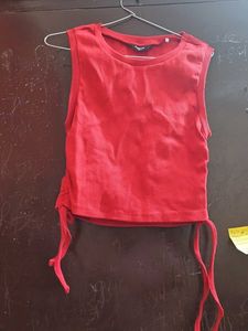 knitted cord set top with skirt