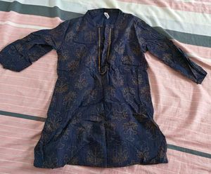 Stylish Blue Printed Kurta