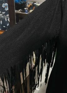 Sparkly Fringe Sleeve Romper