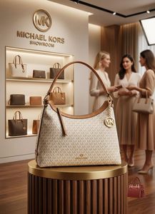 Michael Kors Signature Pattern Shoulder Bag