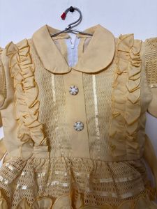 Girls Ruffled Dress