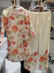 Floral Print Kurta Set