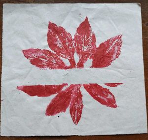 Leaf Art Customizable Greeting