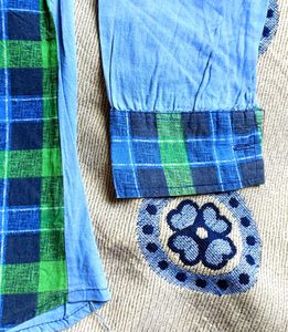Green &amp; Blue Plaid Shirt