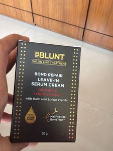 BBLUNT Bond Repair Leave-In Serum Cream