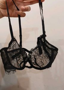 Net Transparent Bra 32B