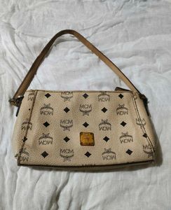 vintage MCM Monogram Shoulder Bag