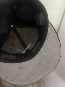 Used Puma Black Cap – Classic Logo Design