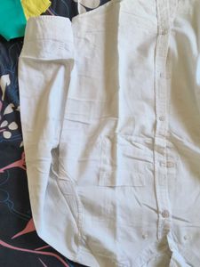 Classic White Men's Shirt