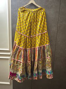 Vibrant Yellow sharara Set