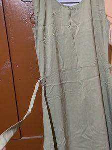 Light Green Sleeveless dress..