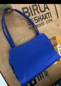Vibrant Blue Shoulder Bag