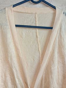 Women's Oversized Winter Fashion Shrug Cream