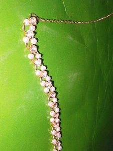 Elegant Pearl &amp; Crystal bracelet