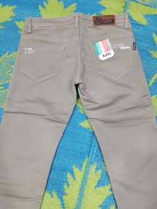 Stylish Beige Slim Fit jeans
