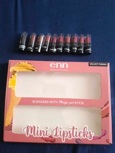 Enn Beauty 10 Mini Lipsticks Set