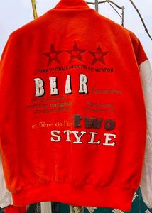 The Bear style Varsity Jacket