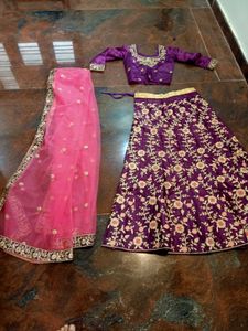 Embroidered Lehenga Choli