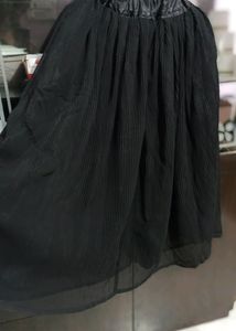 Nyra party wear Black &amp; Gold Embellished Dress