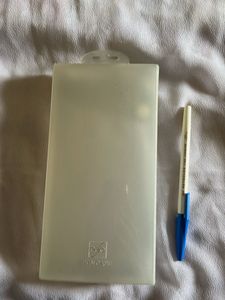 Stationary box with sliding drawer