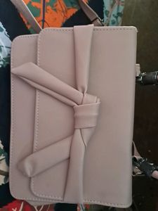 COMBO OFFER Black N White Bag &amp; DUSKY PINK Purse
