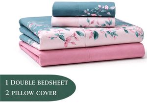 ✨ Luxury Beautiful Floral Cotton Bed Sheet Set