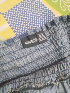 Denim Dress Top