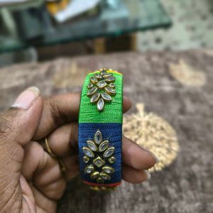 Colorful Thread Bangle