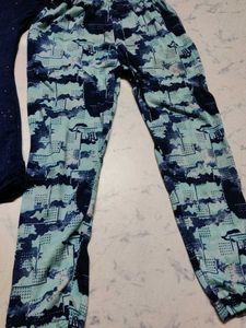 Sparkle Top &amp; Patterned Pants Set