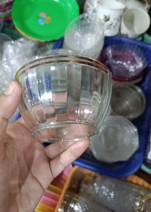 Clear Plastic Storage Containers Set of 6