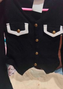 mix Embellished Cardigan tops