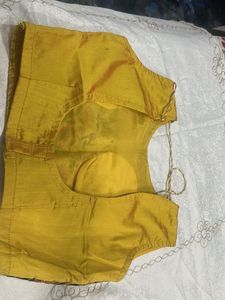 Embroidered Yellow Blouse