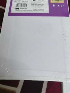 Set of 2 Shape Canvas Boards 6" x 8"