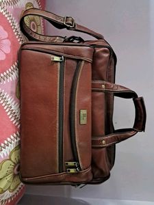 Official Leather Hand Bag For Men.