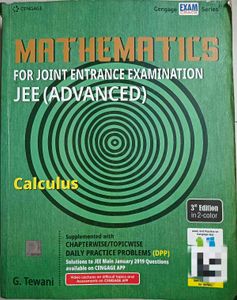 CENGAGE Mathematics for JEE Advanced Calculus