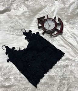 Black Lace Cami Top🖤