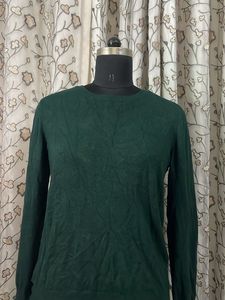 Classic Green Long Sleeve Sweater
