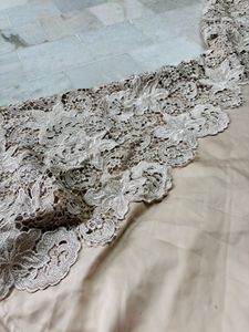 Elegant Lace Detail Bridal Gown