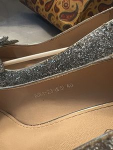 Sparkling Rose Gold Embellished Heels