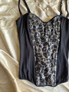 Sparkly Sequin Corset Top