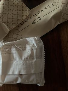 Premium quality body soap + toothpaste