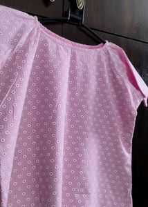 Ladies Top In Hakoba Material