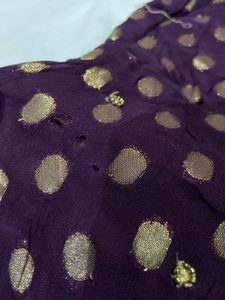 Banarasi Purple Kurta Set