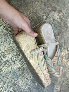 Embellished Ethnic Flats