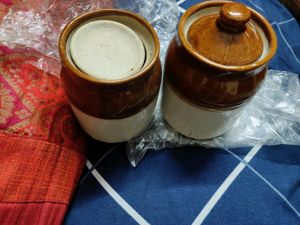 Ceramic Jar Set Of 2 - 300ml