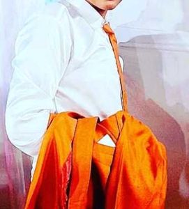 Stylish Orange Blazer