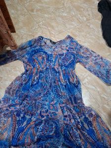 Bohemian Print Maxi Dress