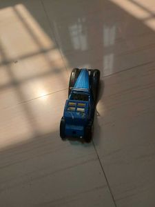 Combo of 2 Vintage Blue Toy Car