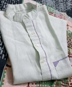 Men's Mint Green Kurta